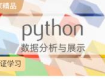 Python数据分析与展示